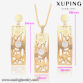 S-25 Xuping Jewelry 18K Gold Plated Fashion Jewellery Set For Dubai Style